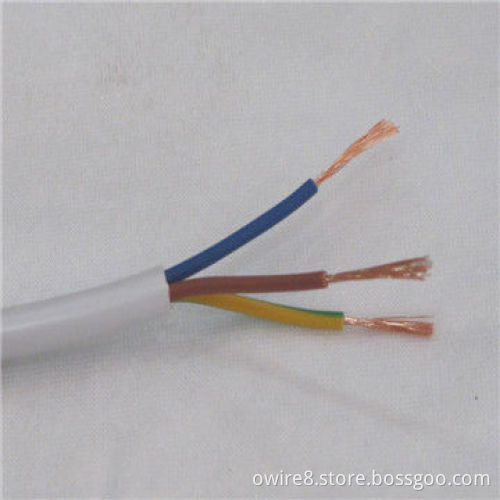 Power Cable, 3*1.5mm² with Solid Copper and PVC Jacket